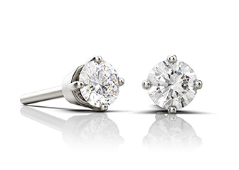 Diamond Stud Earrings