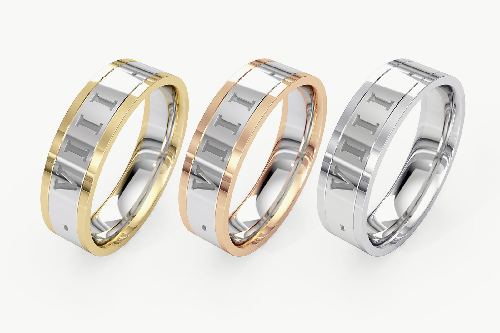 Carpe Diem Gents Wedding Ring