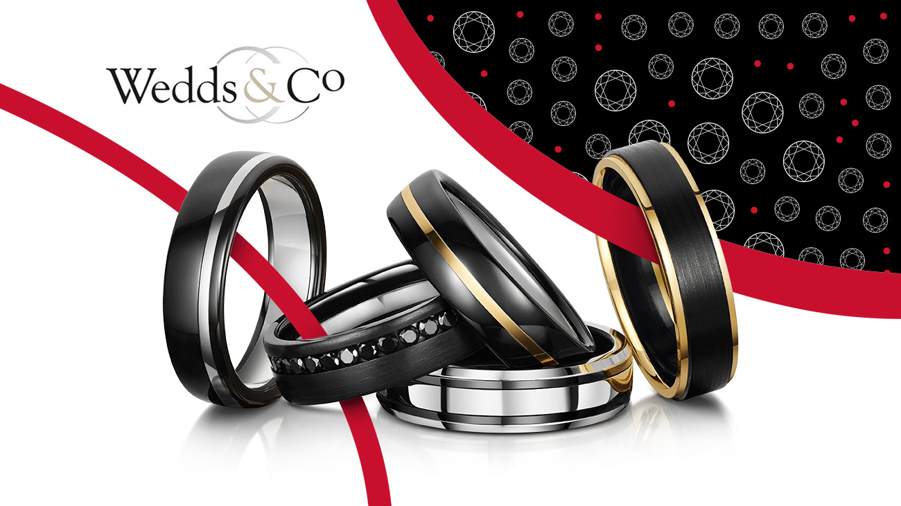 Black Wedding Rings