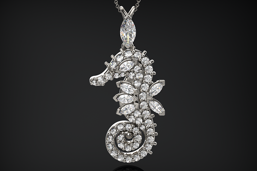 Seahorse Pendant