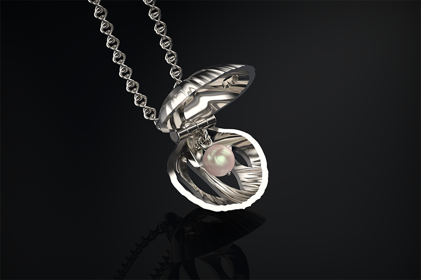 Oyster Locket