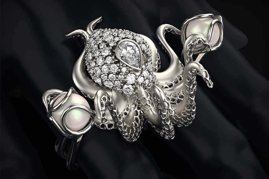 Kraken Double Ring